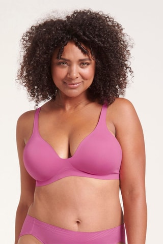 Soutien-gorge Body Adapt  - Blanc - Rose