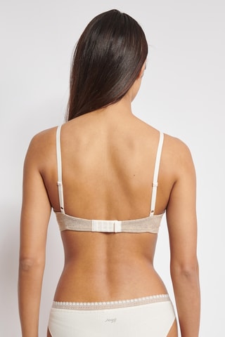 Soutien-gorge Go Ribbed R P  - Gris