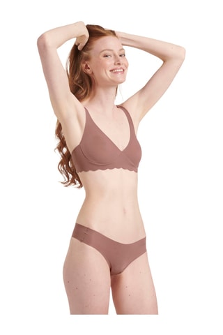 Brassière Zero Microfibre - Marron