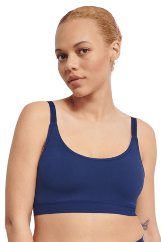Brassière push-up Go Allround - Bleu