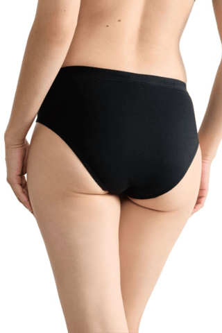 Culotte en coton biologique Go Casual  - Noir