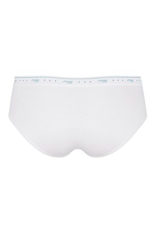 Culotte Blanc - Blanc et bleu