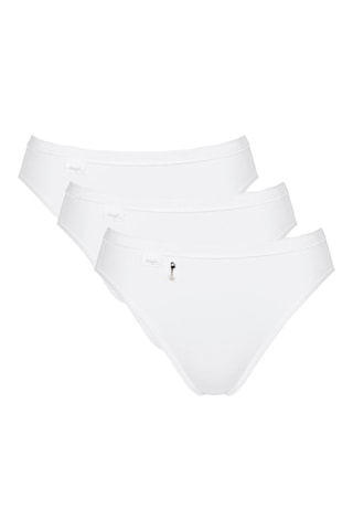 3 culottes Basic Pearl - Blanc - Blanc