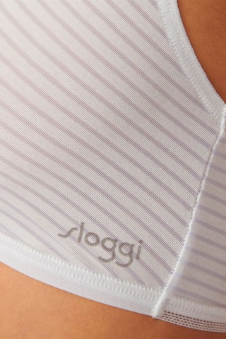 Soutien-gorge sans armatures Ever Fresh Plus N - Blanc - Noir et blanc