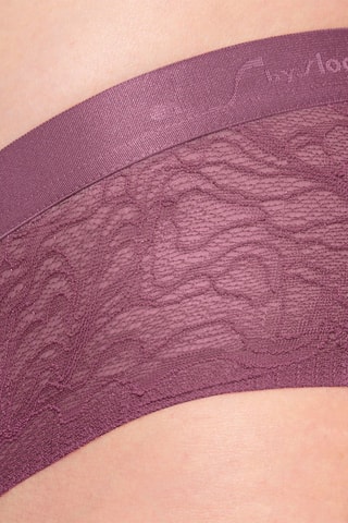 Culotte S Shadow Low Rise Cheeky - Noir - Violet