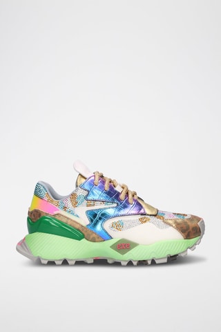 Baskets en cuir - Vert