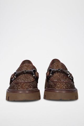 Mocassins en cuir - Marron