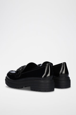 Mocassins vernis - Noir