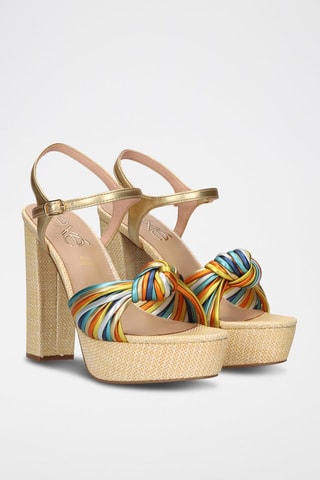 Sandales à talons Ophelia - Jaune