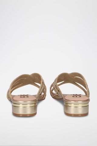 Mules à talons Mara - Doré