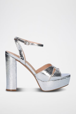 Sandales à talons Ophelia - Argenté