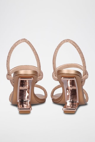 Sandales à talons Maggie - Doré rose