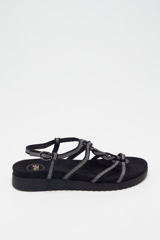 Sandales compensées - Noir