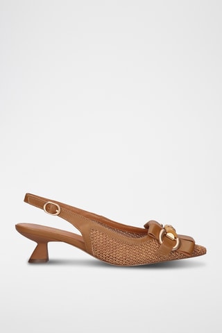 Sandales à talons - Camel