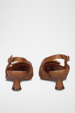 Sandales à talons - Camel