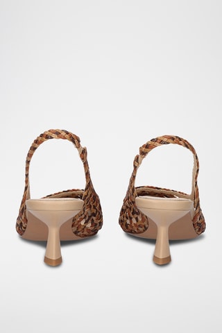 Escarpins - Beige et marron