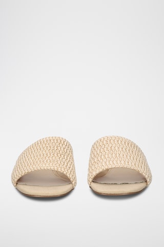 Mules à talons - Beige