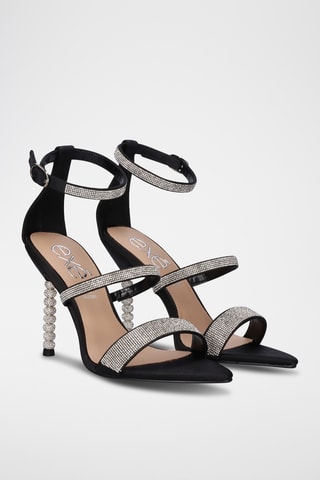 Sandales à talons - Noir