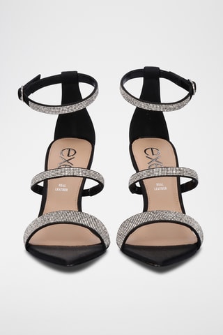 Sandales à talons - Noir