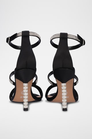 Sandales à talons - Noir