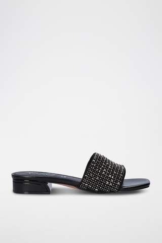 Mules à talons - Noir