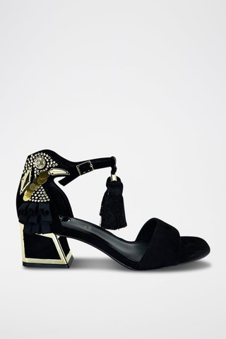 Sandales à talons - Noir