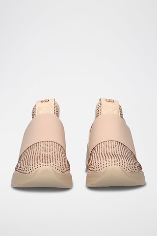 Slip-on compensés - Beige