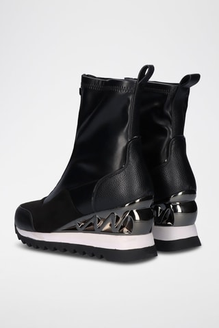 Bottines compensées - Noir