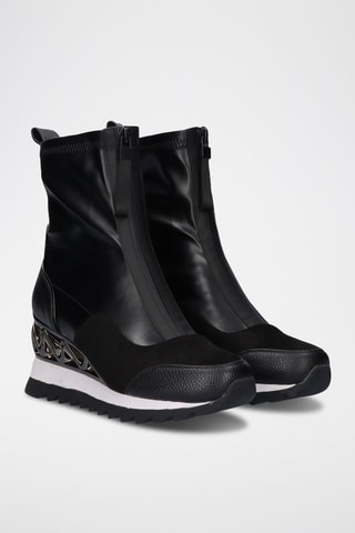 Bottines compensées - Noir