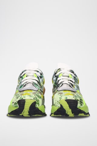 Sneakers en cuir - Vert