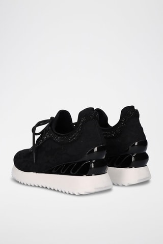 Sneakers plateformes - Noir et blanc