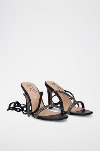 Sandales à talons - Noir