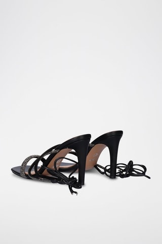 Sandales à talons - Noir