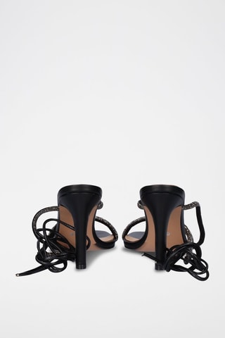 Sandales à talons - Noir