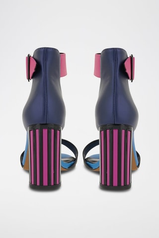 Sandales à talons - Bleu