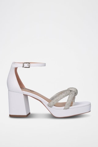 Sandales à talons - Blanc