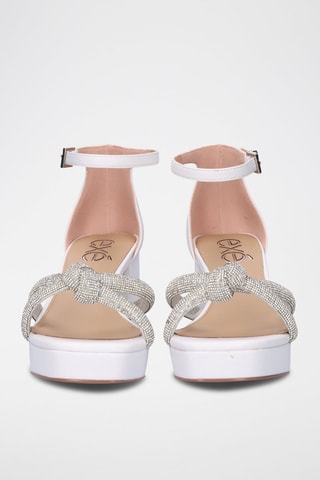 Sandales à talons - Blanc