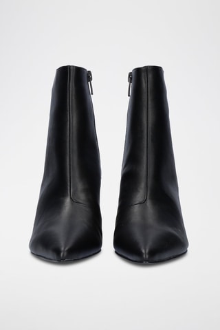 Bottines en cuir - Noir