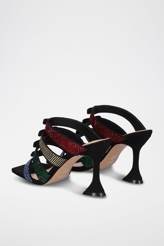 Mules à talons - Noir