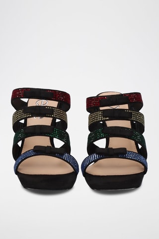 Mules à talons - Noir