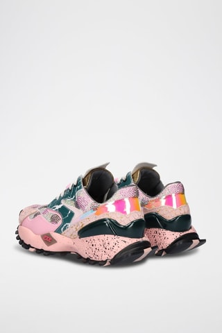 Baskets en cuir - Rose