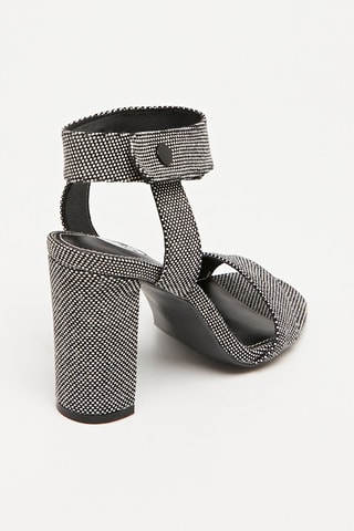 Sandales à talons Lidia - Noir et blanc