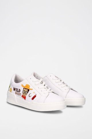 Baskets en cuir - Blanc