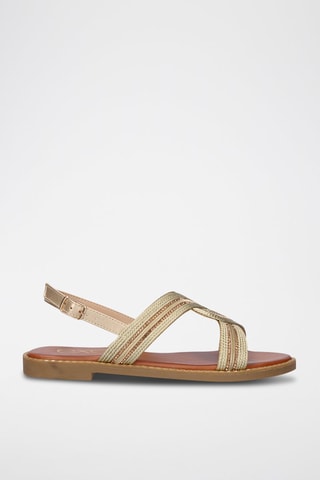 Sandales - Beige et marron