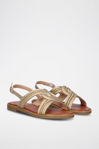 Sandales - Beige et marron