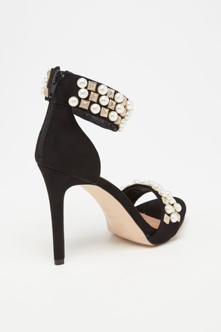 Sandales à talons - Noir