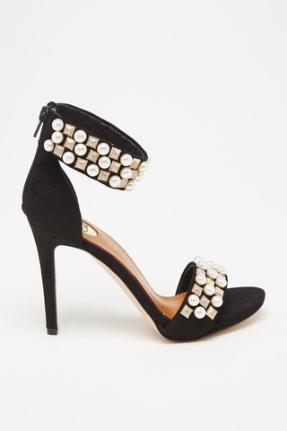 Sandales à talons - Noir