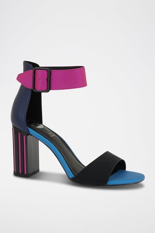 Sandales à talons - Bleu