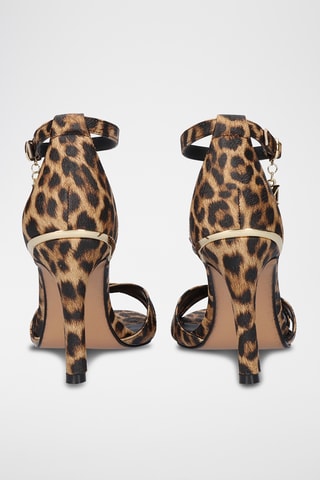 Sandales à talons - Beige et marron