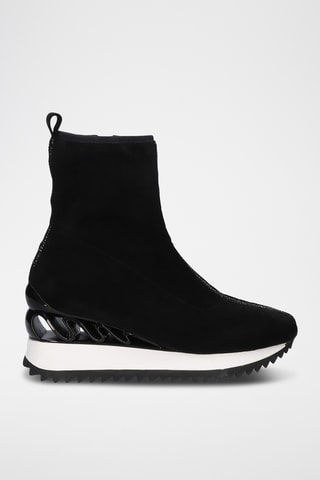 Bottines compensées - Noir